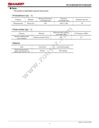 GP1S196HCZSF Datasheet Page 7