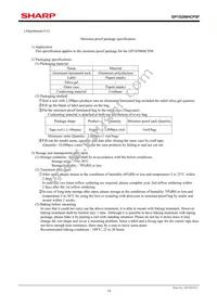 GP1S296HCPSF Datasheet Page 14