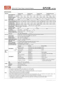 GP25B13A-R1B Datasheet Page 2