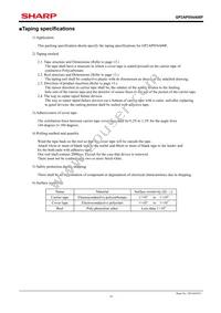 GP2AP054A00F Datasheet Page 11