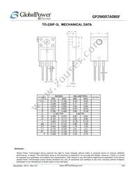 GP2M007A080F Datasheet Page 5