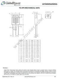 GP2M009A090NG Datasheet Page 5