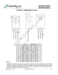 GP2M010A065H Datasheet Page 7