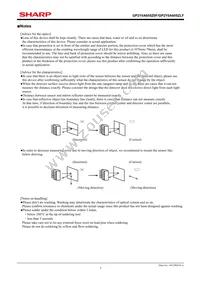 GP2Y0A60SZ0F Datasheet Page 7