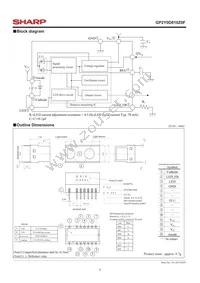 GP2Y0D810Z0F Datasheet Page 2