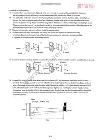 GP2Y0E02B Datasheet Page 10