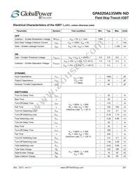GPA020A135MN-FD Datasheet Page 2