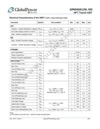 GPA040A120L-ND Datasheet Page 2