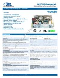 GPFC110-5G Datasheet Cover