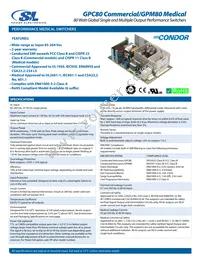 GPM80EG Datasheet Cover