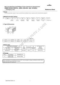 GQM2195C2E150FB12J Datasheet Cover