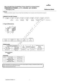 GQM22M5C2H7R0BB01L Datasheet Cover