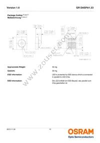 GR DASPA1.23-FSFT-26-1-100-R18-LM Datasheet Page 12