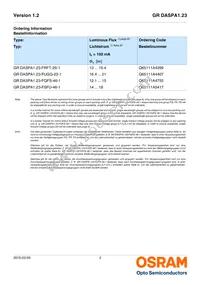 GR DASPA1.23-FSGR-34-EH-100-R18-XX Datasheet Page 2