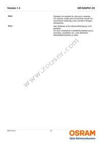 GR DASPA1.23-FTGP-45-FJ-100-R18-XX Datasheet Page 13