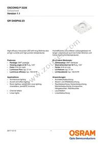 GR DASPA2.23-GRGT-24-FH-100-R18 Datasheet Cover