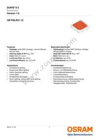 GR PSLR31.13-GPGR-R1R2-1 Datasheet Cover