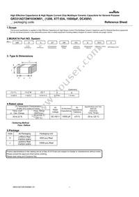 GR331AD72W103KW01D Datasheet Cover