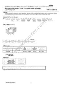 GR331BD72E473KW01L Datasheet Cover