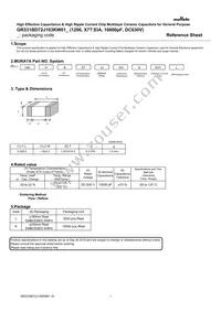 GR331BD72J103KW01L Datasheet Cover