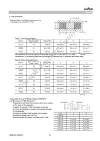 GR331CD72E683KW03L Datasheet Page 21