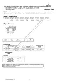 GR332DD72W683KW01L Datasheet Cover