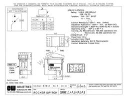 GRB114A2NABA1 Datasheet Cover