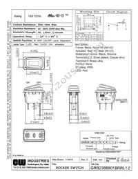 GRB238B801BRRL1Z Datasheet Cover