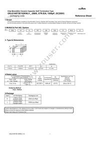 GRJ21AR72E152KWJ1D Datasheet Cover