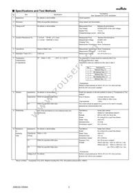 GRJ21AR72E152KWJ1D Datasheet Page 2