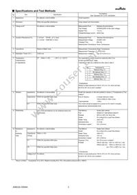 GRJ21AR72E472KWJ1D Datasheet Page 2