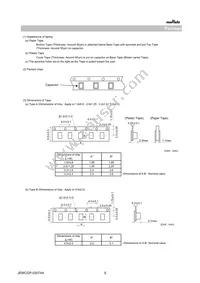 GRJ21AR72E472KWJ1D Datasheet Page 5