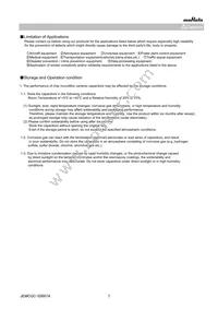 GRJ31BR73A332KWJ1L Datasheet Page 7