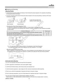 GRJ31CR72A105KE11L Datasheet Page 12