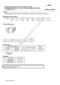 GRJ32QR73A103KWJ1L Datasheet Cover