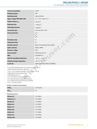 GRL18S-P2331 Datasheet Page 3