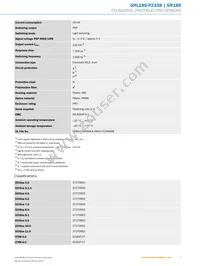 GRL18S-P2338 Datasheet Page 3