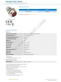 GRL18SG-F2332 Datasheet Page 2