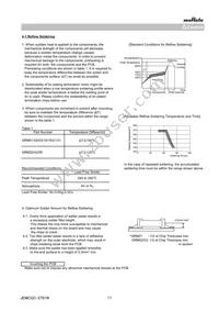 GRM0225C1C180JD01D Datasheet Page 17