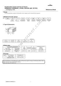 GRM0225C1C6R0BA03L Datasheet Cover