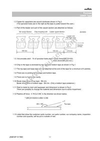 GRM0225C1E100GDAEL Datasheet Page 11