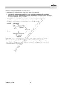 GRM0225C1E100JDAEL Datasheet Page 16