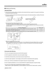 GRM0225C1E1R0CDAEL Datasheet Page 15