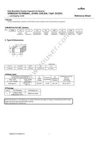 GRM0225C1E1R6BA03L Datasheet Cover