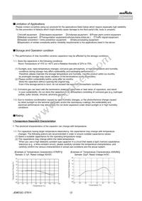 GRM0225C1E5R1DA03L Datasheet Page 12