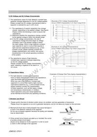 GRM0225C1E5R1DA03L Datasheet Page 14