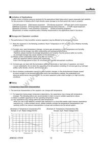 GRM0225C1E5R3DDAEL Datasheet Page 12