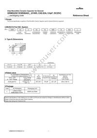 GRM0225C1E5R6BA03L Datasheet Cover