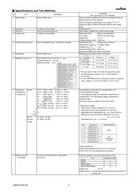 GRM022R61A102KE19L Datasheet Page 2