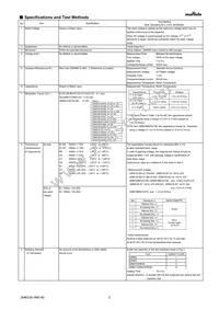 GRM022R61A152KE19L Datasheet Page 2